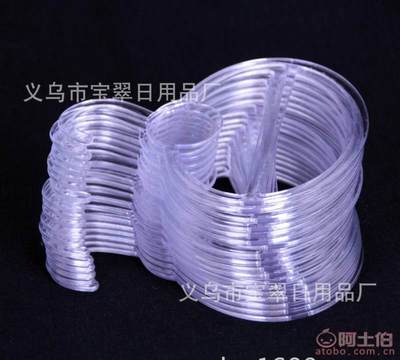 新龍華廠家供應 13CM圓形黑色塑料圍巾架、絲巾架，義烏市寶翠日用品廠優質產品介紹